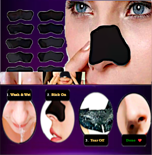 Deep Cleansing Blackhead/ Nose/Acne/Forehead and Chin Skin Pore Peels [Free Shipping !]