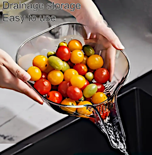 Clear Display Multi-functional Drain Basket with water separator [Free Shipping !]
