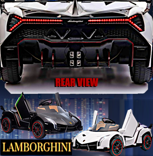 Kids Electric 2-Seater Licensed Lamborghini w/Remote Control ! [FREE SHIPPING !]