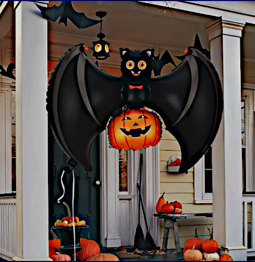Indoor/Outdooor Large 40inch Halloween Bat  Decoration, Photo Prop,  Party Scene Decor Arrangement [Free Shipping !]