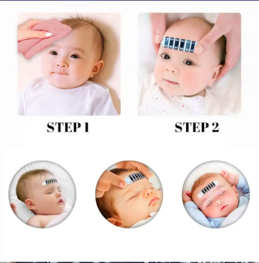 10 PC Resuable Hands-Free Forehead Thermometers for Workplace  Home,Children  and Adults.