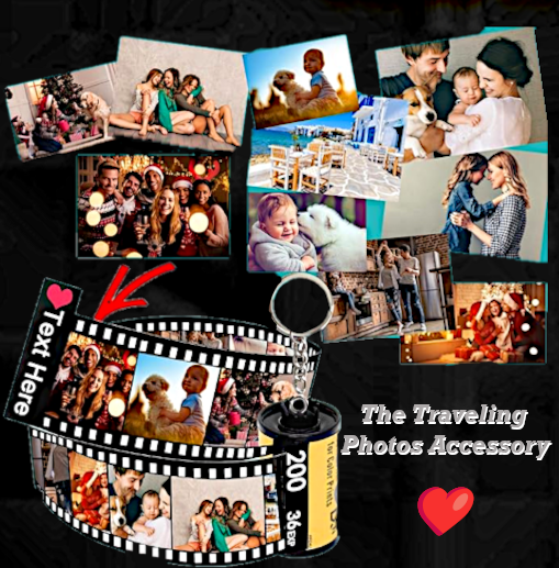 The Traveling Rolling Photos Gift Accessory   ❤️️ [Free Shipping !]