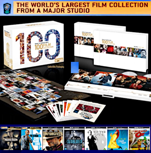 100 Years of Warner Bros: The 100th Anniversary Studio DVD Collection : $153.56