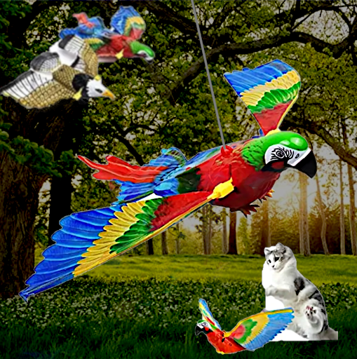 Bird Simulation Flying Toy for Cats/Dogs Pet Acccessories : 50% OFF (FREE SHIPPING !)