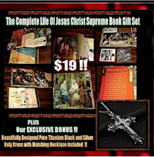 The Complete Life of Jesus Christ Book Gift Set 65% OFF