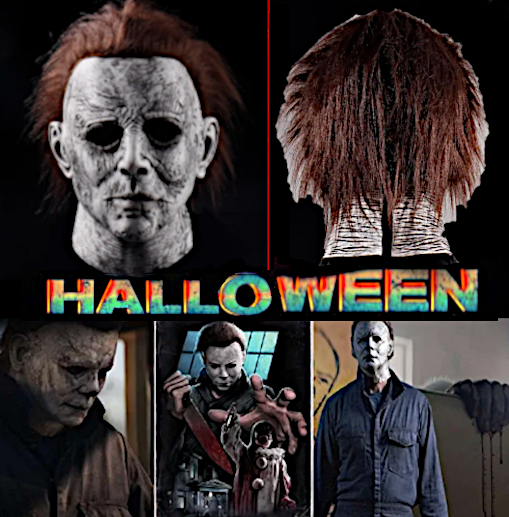 Realistic Full Head Halloween Michael Myers Adult Mask 70% OFF