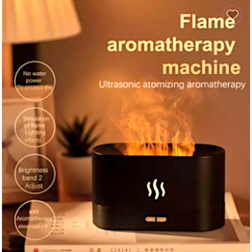 Aroma Diffuser Essential with Cool Flaming Effect