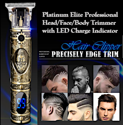 Men's Professional Multifunction Face/head and body hair  trimmer Sets (DELUXE PACK !)